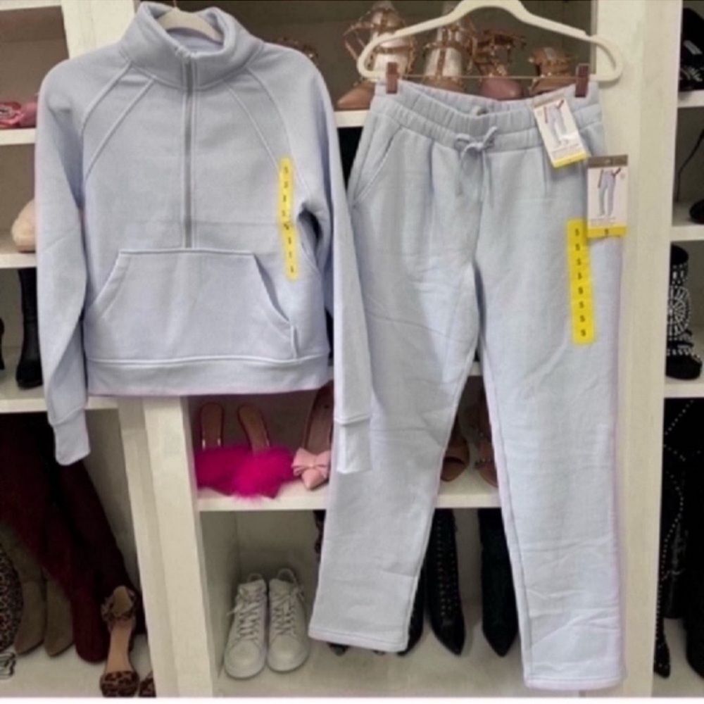 Danskin Women's Pullover Jacket and Mondetta Cozy Midweight Fleece Jogger Size S - Picture 15 of 15